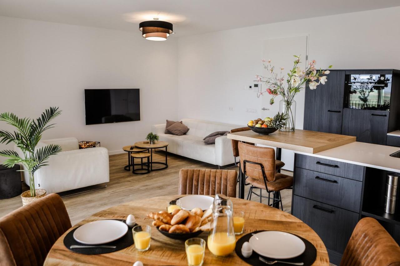 Luxe 4 Persoons Appartement In Residence Marina Kamperland 2C エクステリア 写真