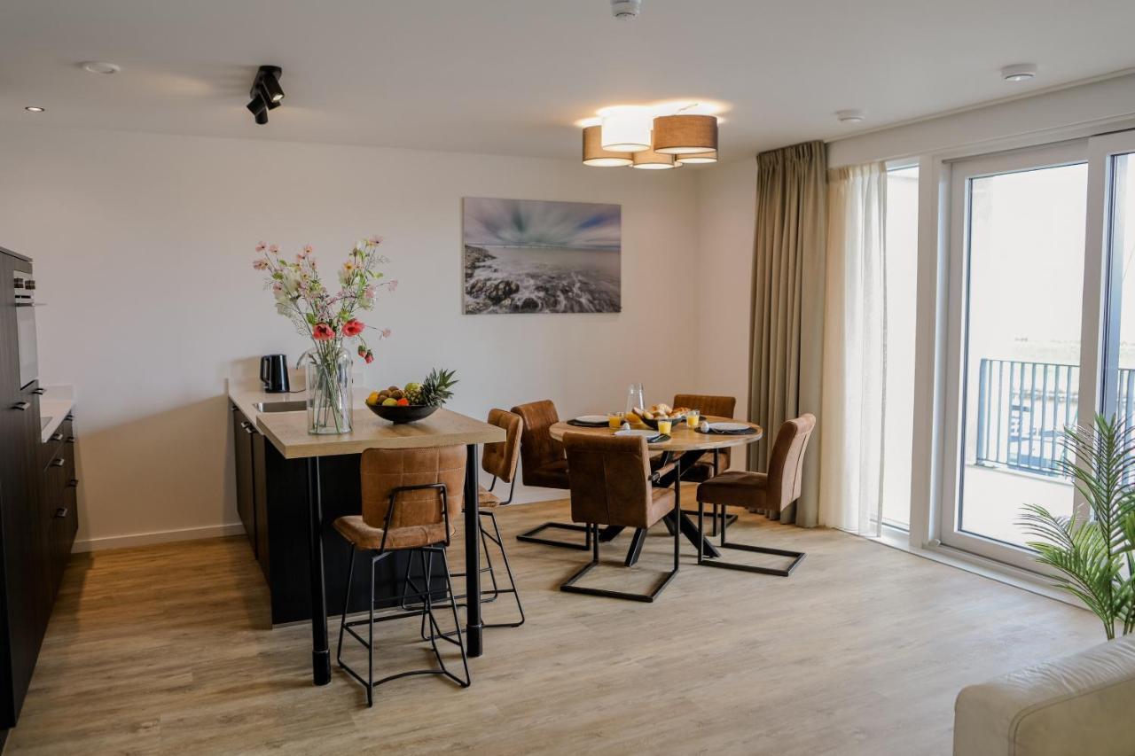 Luxe 4 Persoons Appartement In Residence Marina Kamperland 2C エクステリア 写真